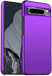 GAPlus Google Pixel 8 Pro Case - Ultra Slim Thin Armour Hard Case Matte Rubberized Cover For Google Pixel 8 Pro (Purple)