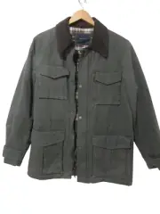 NWT $225 Sz M Tommy Hilfiger Green Barn Field Jacket Lined Mens Pockets Full Zip