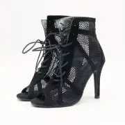 Latin Dance Shoes Women Girls Pole Ladies Dancing Shoes High Heels Bd Competitio