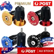 1 Pair Aluminum Alloy Bicycle Bar End Plugs for Mountain Road Folding Bike Parts
