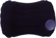 MUELODSIC Inflatable Neck Pillow for Airplane Travel Height Back Support Comfort Foot Rest Portable Convenient Inflatable Travel Pillow for to Inflate and Carry
