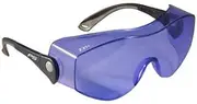 Polycarbonate Sodium Flare Glass Working Spectacles in OTG Over Eyewear Plastic Frame