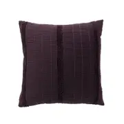 Bianca Malua Square Grape Polyester European Decorative Cushion 43x43cm