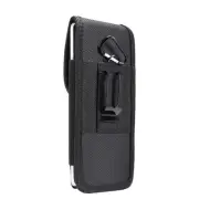 for vivo iQOO Z9 (2024) Belt Case Cover Vertical Leather & Nylon