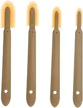4 Pcs Caulking Tools Finishing Smoother Applicator Patio Grout Removal Tool Grout Remover Calk Tool Grouting Spreader Finisher Tiles Wall Grout Rake Caulking Finishing Tool Plastic