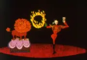 16mm #823 – Circus Coke – Lion Tamer Coke ad – Animated w/music & narration