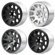 2.2'' Metal Beadlock CNC Wheel Rims for RC 1/10 SCX10 D90 TRX-4 Crawler Upgrade