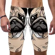 [FNETJXF] Swim Jammers for Men, Swim Briefs for Men, Dog Couple Cartoon Animal