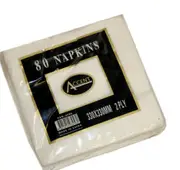 bulk 3840 White Napkin Lunch 2Ply 33x1cm