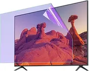 32-75 Inch TV Screen Protector, Anti-Glare Anti Blue Light Anti Scratch Film, 4-Sided Ring Glue Screen Matte Protector, for Sharp, Sony, Samsung, Hisense, LG Etc,50"(1101 * 620mm)