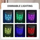 Bedside Night Light Touch Control Table Lamp Hollow For Bedroom