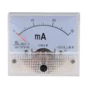 85C1-A Analog Current Panel Meter DC 30mA Ammeter Ampere Tester Gauge 1 PCS