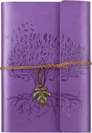 Billtigif PU Leather Journal Notebook, Refillable Travel Vintage Writing Journal