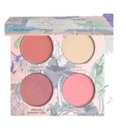 Seraphine Botanicals Geranium + Glow Blush & Highlight Palette in Heliopink