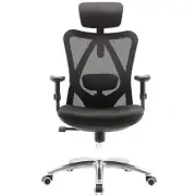 SIHOO Ergonomic Office Chair M18 Breathable Mesh Back Adjustable Foam Headrest
