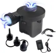 Electric Air Pump, Portable Quick-Fill Air Mattress Pumps for Inflatable Cushion