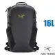 【ARCTERYX 始祖鳥】Mantis 16L 多功能耐磨日用休閒後背包.可存放筆記型電腦_X000006136-29558 黑