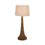 [Florabelle Living] Lancia Table Lamp Base Small Dark Natural