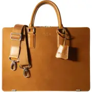 [Dom Teporna] Business Bag Genuine Leather Men s Briefcase Italian Leather