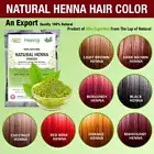 Henna Hair Color – 100% Organic and Chemical Free Henna Hair Dye Natural ebay