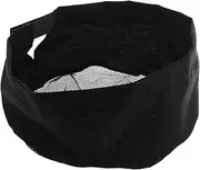 [VALICLUD] Hotel Chef Hat Tall Cooking Chef Cap Comfortable for Waitresses Waiters Black