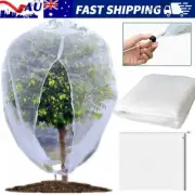 Large Fruit Tree Netting Bag Insect-proof Mesh Cover with Zipper Drawstring AU