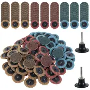 180pcs Die Grinder Sanding Disc Conditioning Discs Heat Resistant with Holder ❖
