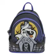 Loungefly Nightmare Before Christmas Zero Dog House US Exclusive Mini Backpack RS