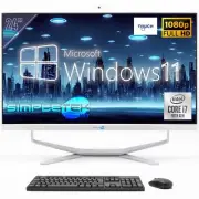All IN One 24 " FHD Touch I7 10° Gen Win11 RAM 16gb SSD 480gb PC Hard Webcam 2k_
