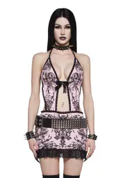 [Widow] Cyber Date Mini Dress
