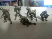 Pro Built U.S. WWII Infantry Squad TAMIYA 1:35 figures