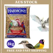 HARMONY Wild Bird Seed Mix 8 kg | One Size | Fast & Free Shipping | Brand New AU