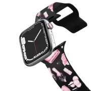 Apple Watch Series 7-9 (45mm) Impact Band Pink fashion pattern