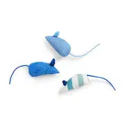 All Day Plush Mice Cat Toy 3 Pack