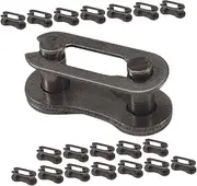 BESPORTBLE 20pcs Reusable Bicycle Chain Link Connectors High Strength Single Speed Buckles Quick Connect Bike Chain for Easy Installation and Reliable Performance