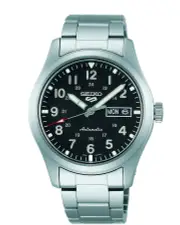 Seiko Automatic Black and Silver Men's Watch SRPG27K