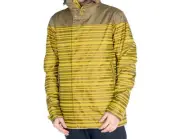 Holden Weston Jacket Mens Ski Snowboard Waterproof Coat Yellow Stripe L $230