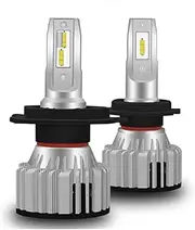 KANGYEBAIHUODIAN 16000LM H4 LED H7 LED Car Headlight H1 H8 H9 H11 9005 HB3 9006 HB4 9012 Mini CSP Car Light Bulbs Automobiles Auto Lamp (Color : 6000K, Emitting Color : M6 CSP)