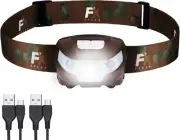 Head Torch LED Headlight Super Bright Premium USB Rechargeable Headlamp