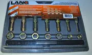 THREAD REPAIR METRIC TAP AND DIE RETHREADER 15 PCS SET LAN2584 MADE IN USA