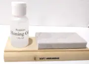 Sharpeners USA Sportsman Arkansas Oil Stone Knife Sharpening Honing Kit