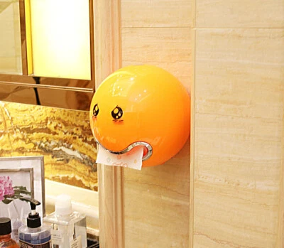 Toilet Paper Holder Wall Mount Bathroom Wipe Holder Flushable Wipes Storage Box