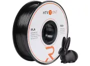 HTVRONT PLA Filament 1KG 1.75mm BLACK FDM 3D Printer Consumable