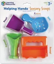 Learning Resources Helping Hands Sensory Scoops, Fine Motor Toys, Autism Sensory