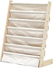 Front Facing Book Display Shelf Decorative Bookshelf Nursery Organizer Bedroom for Toddler Playroom Decor Kids Bookshelf