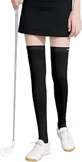 [Generic] P Leg Sleeves Women ICY Leg Socks Sun Guard Cool Golfing Stockings