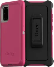 PINK Case For Samsung Galaxy S20 FE 5G OtterBox Defender Series + Holster