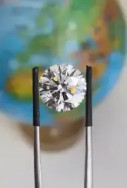 AAA+ Quality Loose Diamond D Grade 3 crt White Color Round Cut VSS1 Certificate