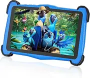 EagleSoar Children's Tablet 10 Inch Android 14 with Octa-Core Processor for Children Aged 3-12 Years, 10GB RAM + 64GB ROM, with Learning Software for Children and Parental Control (Blue)
