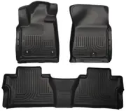HUSKYLINER For Tundra XCrew 4PCS Floor Mats 99581 - All Weather Protection (for: Toyota)